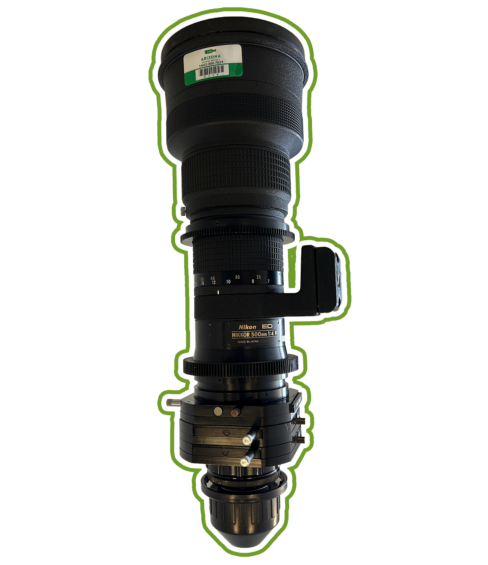 Nikon 500mm f/4 lens for rental