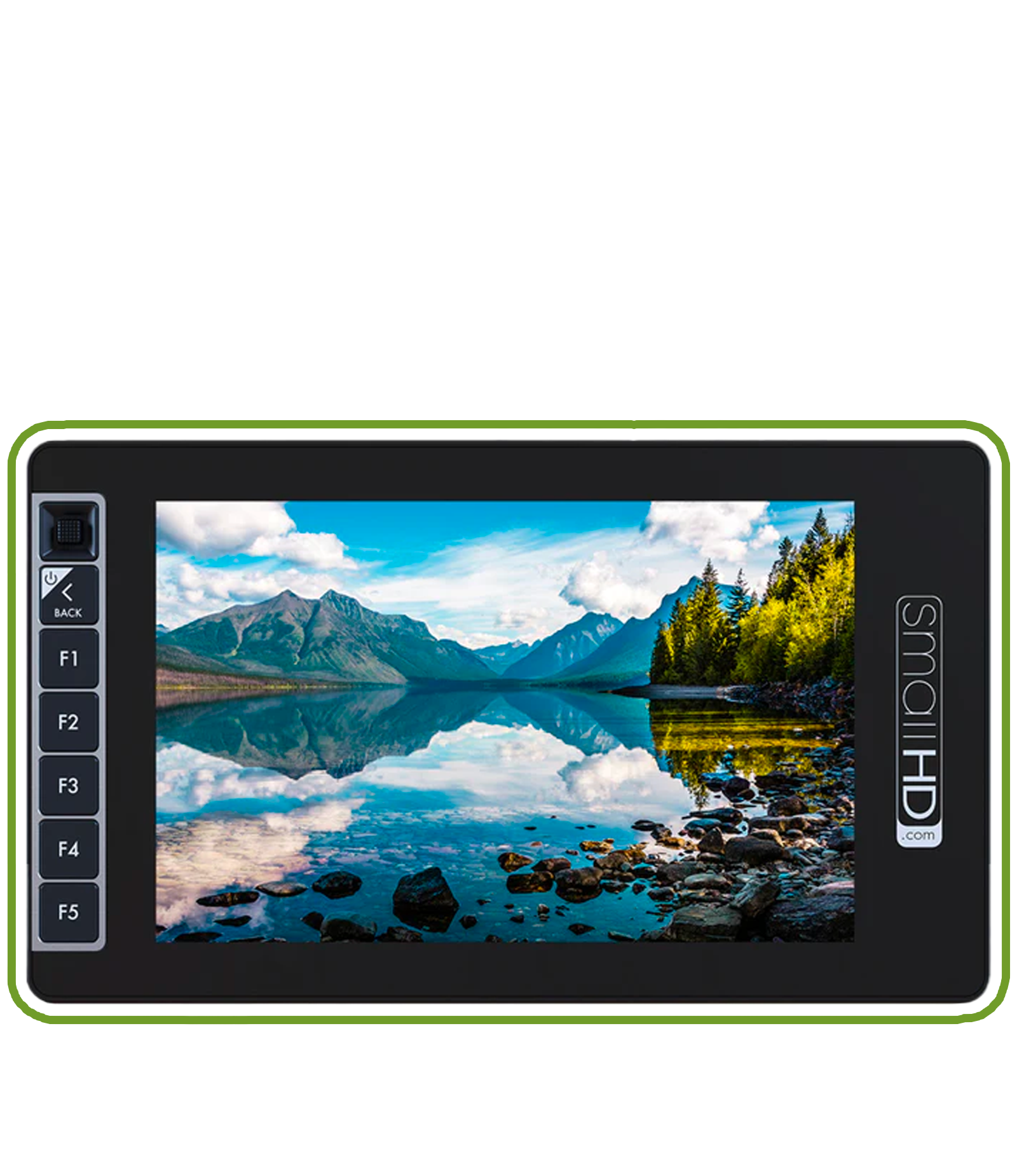 SmallHD Monitor Displaying Scenery