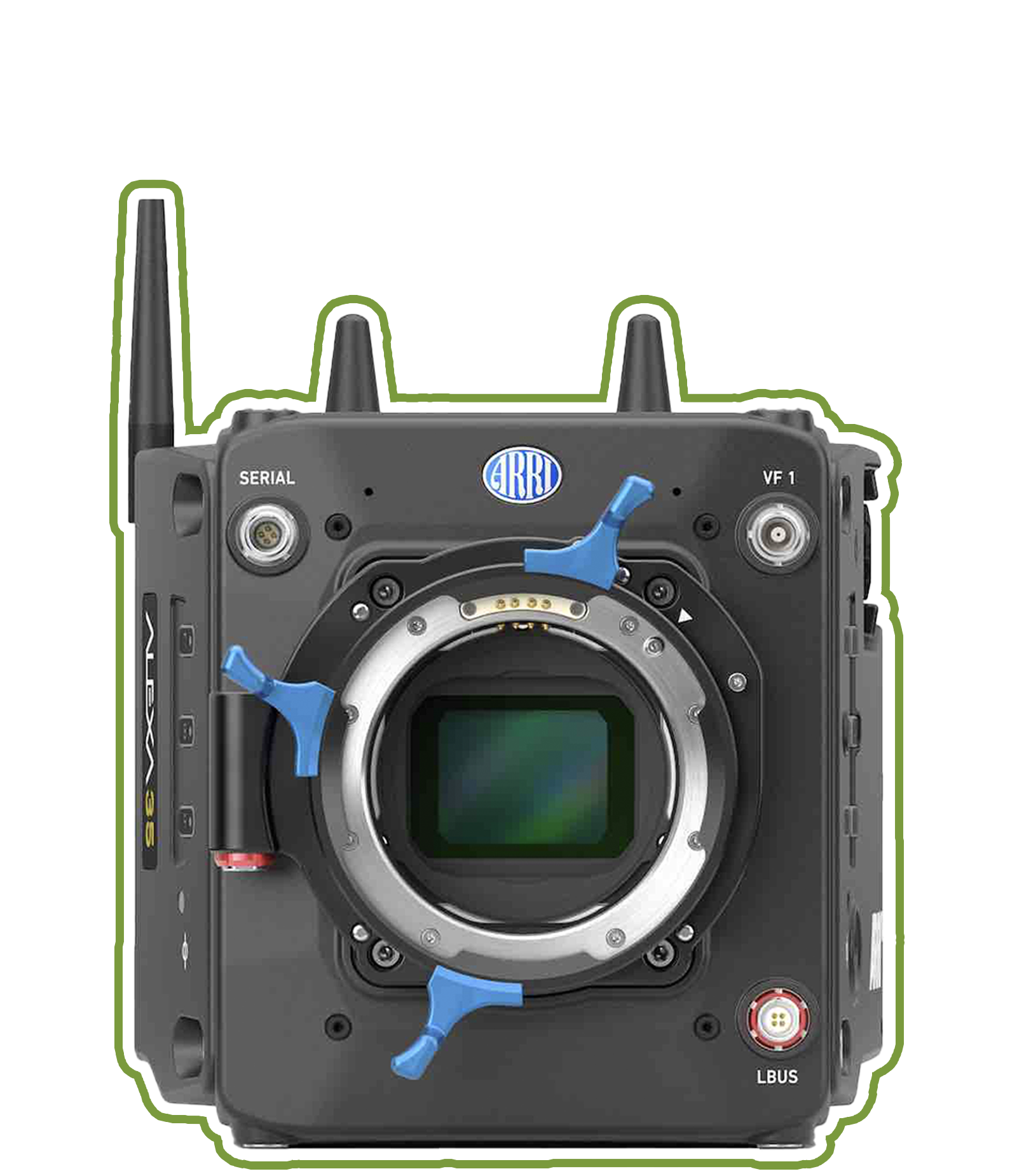 ARRI camera body front view