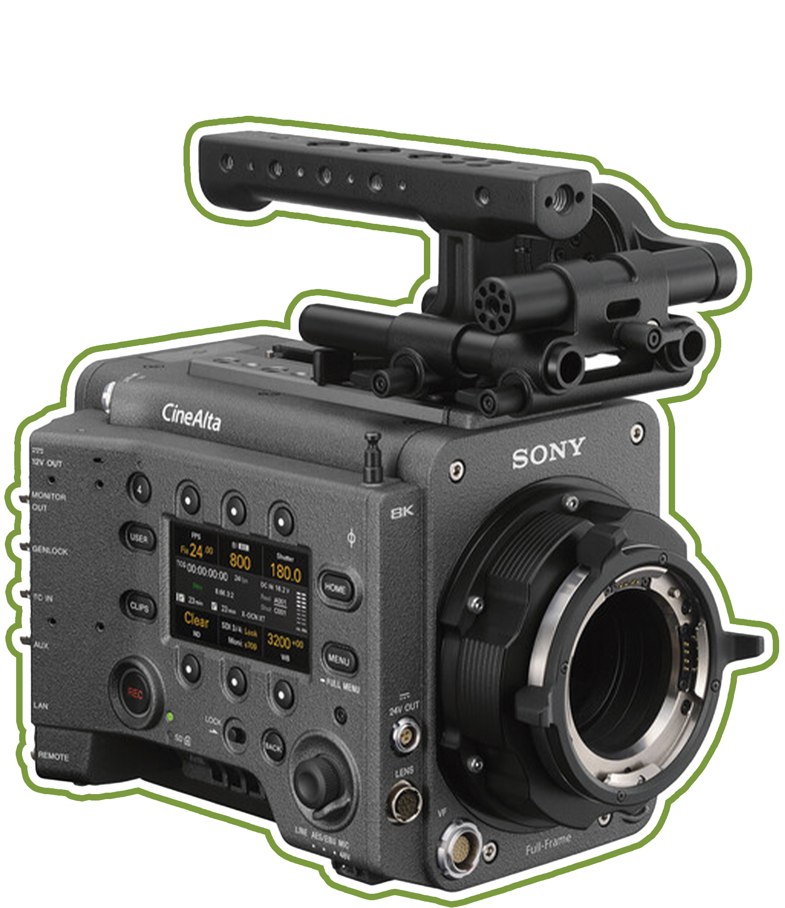 Sony CineAlta 8K camera kit