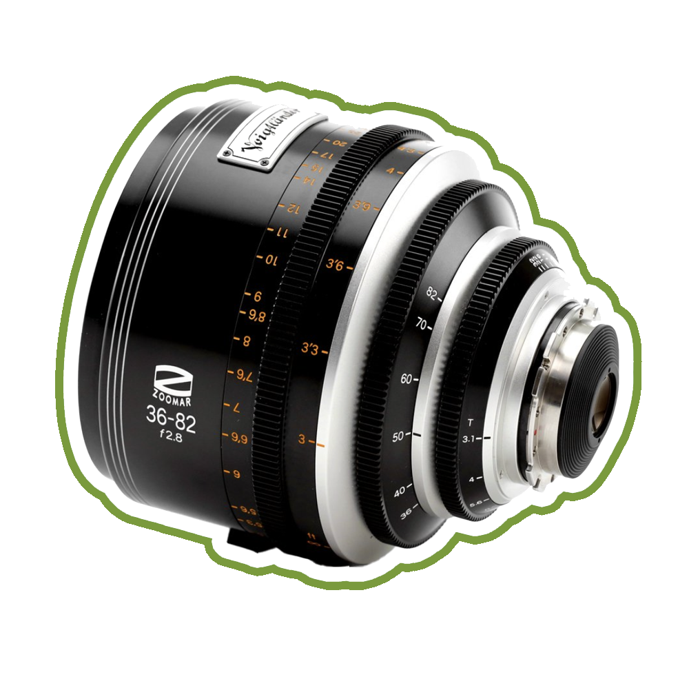 Zoomar 36-82mm f/2.8 lens image
