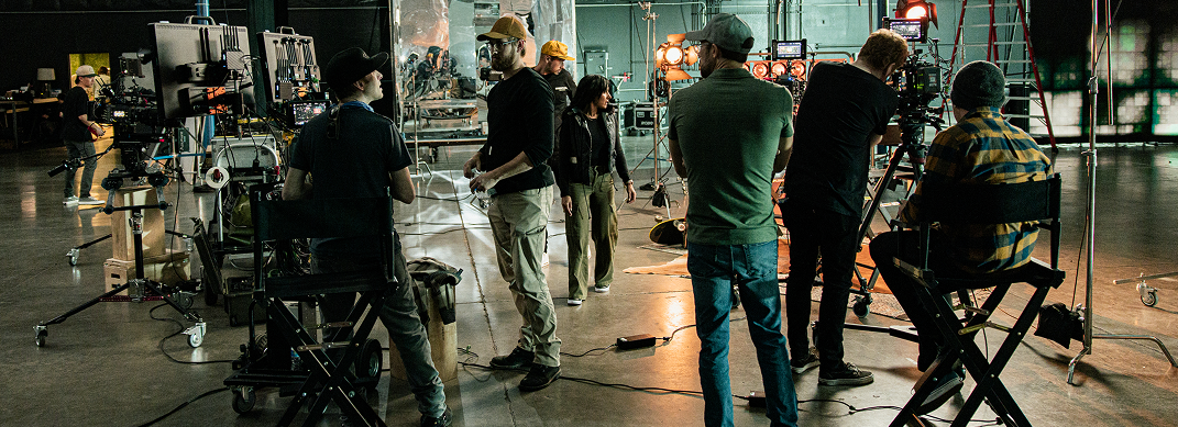 Arizona Cinema Rentals Crew on Film set