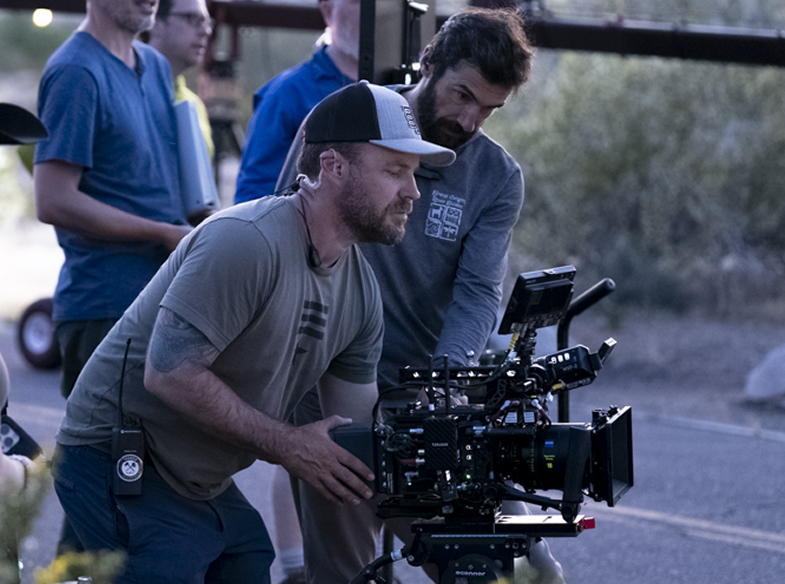 Behind the Scenes location video and photo production studio large set Phoenix AZ feature film Arizona Cinema Rentals