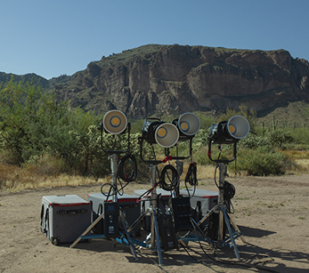 Behind the Scenes location video and photo production studio large set Phoenix AZ lighting grip and electric 
