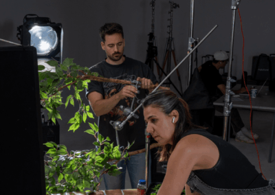 Behind the Scenes Cyclone White Cyc Studio 50x 20 Photography and video production studio food shoot Scottsdale AZ