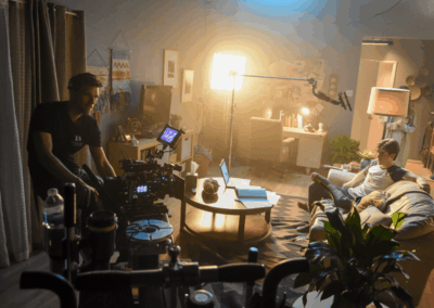 Behind the Scenes Mirage Kitchen Studio video and photo production studio Phoenix AZ set build