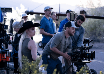 Behind the Scenes location video and photo production studio large set Phoenix AZ feature film