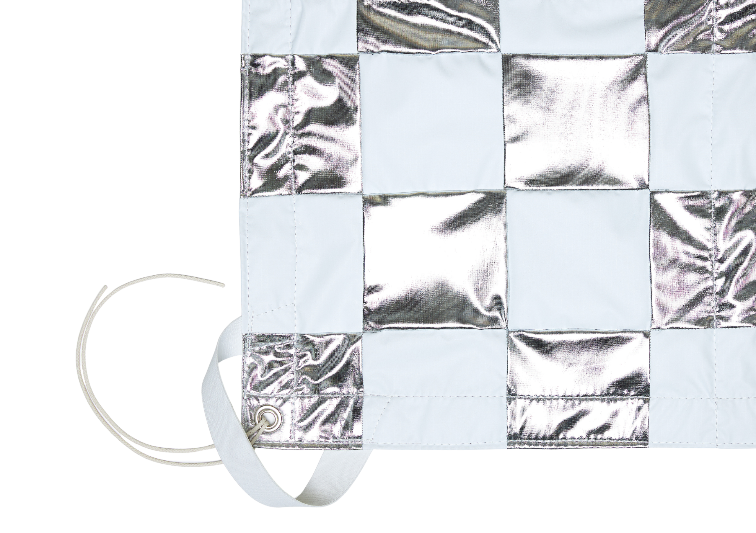 6×6 Silver/White Checker